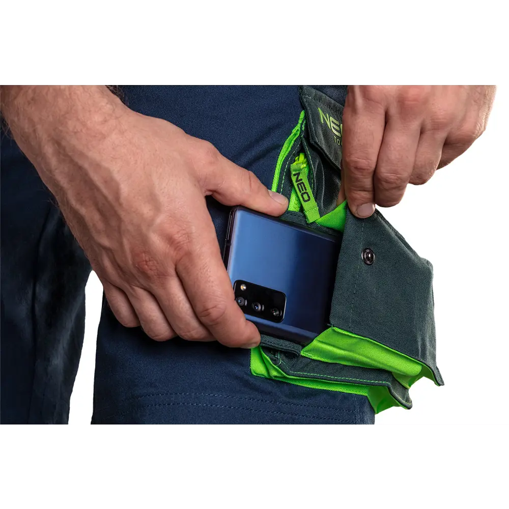 Шорты Neo Tools Premium темно-синие/зеленые размер XL рост 184-187 STLM-2168824 - Вид №1