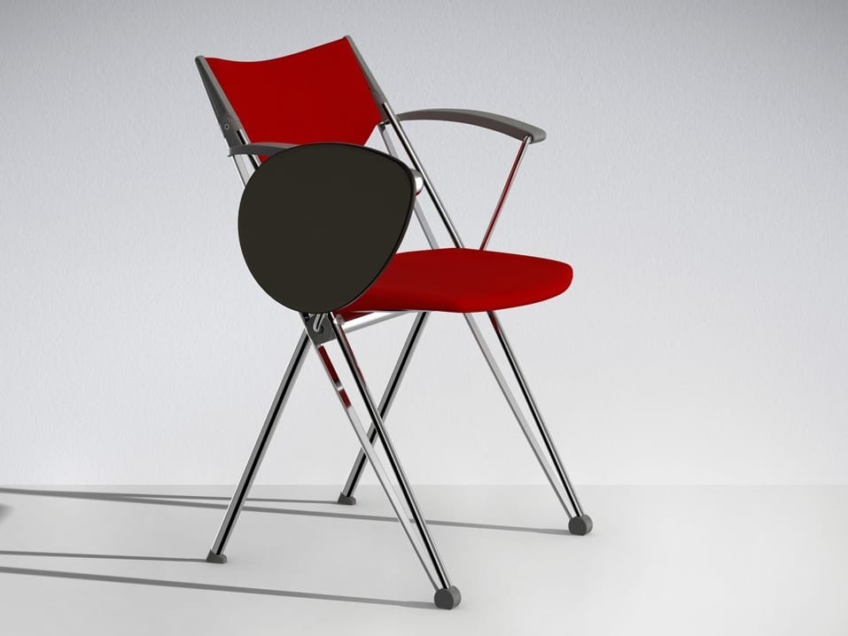 Складной стул для конференций с откидывающейся крышкой LAMM Conpass ARCH-00039297 - Вид №1