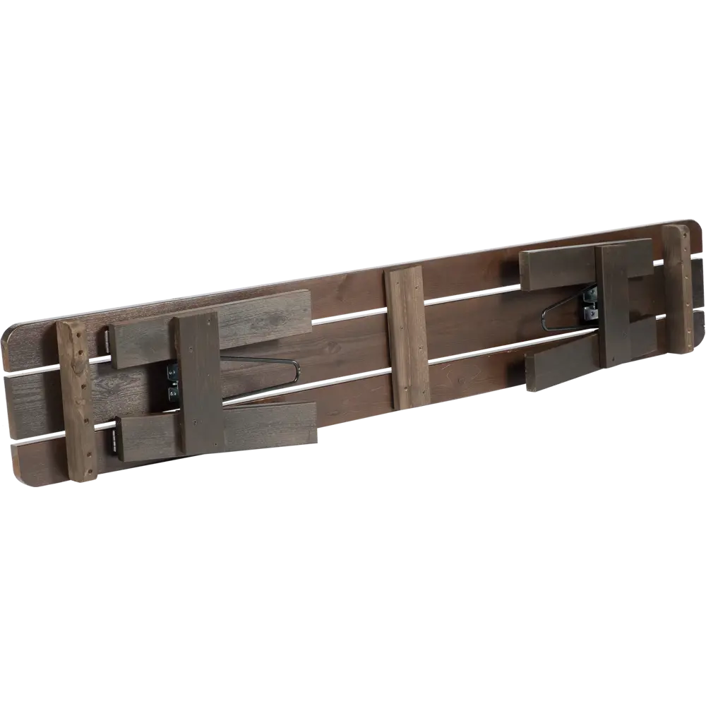 Лавочка Лугано 180х41х37 см дерево коричневая Santreyd STLM-2074734 - Вид №1