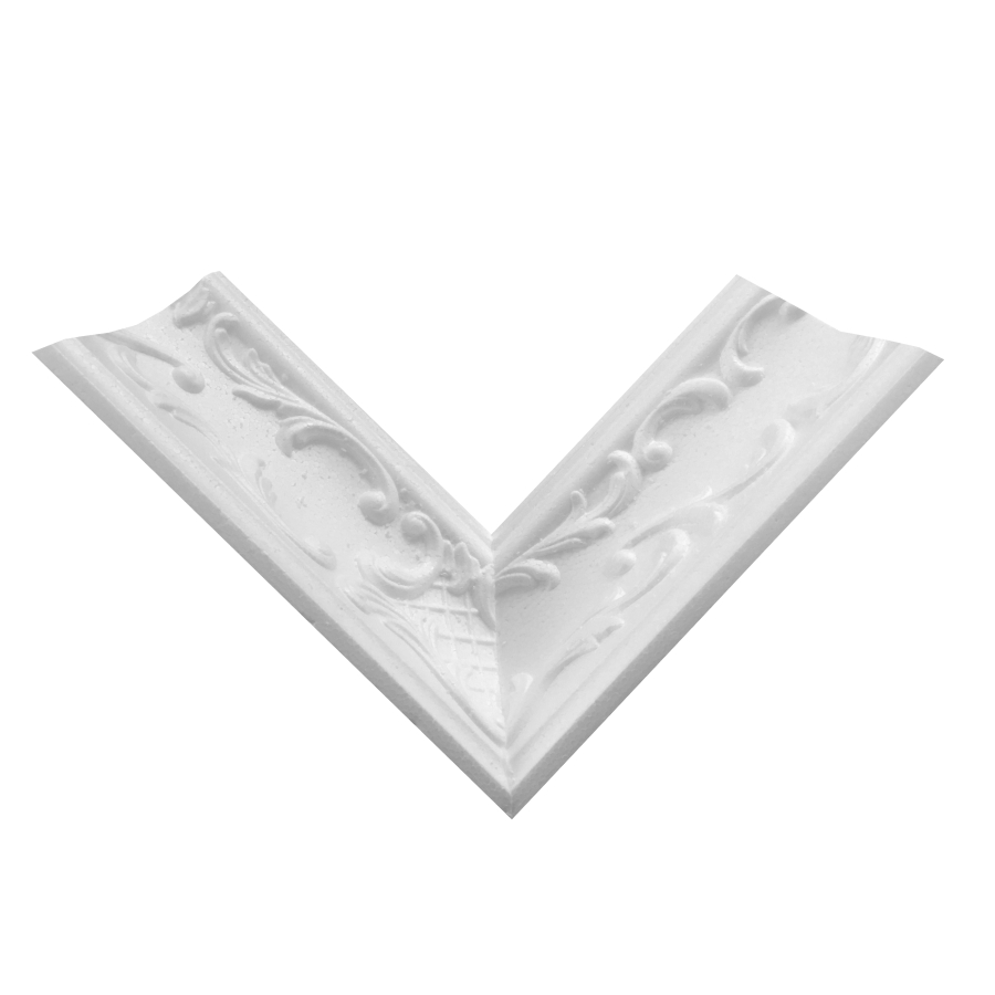 Угол внутренний для плинтуса D 113/80 Decor EK, к-т 4шт STSR-2047