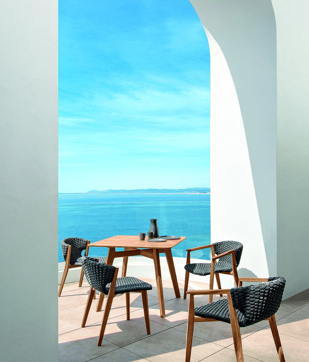 Синтетическая ткань сад стул Ethimo Knit ARCH-00020188 - Вид №2