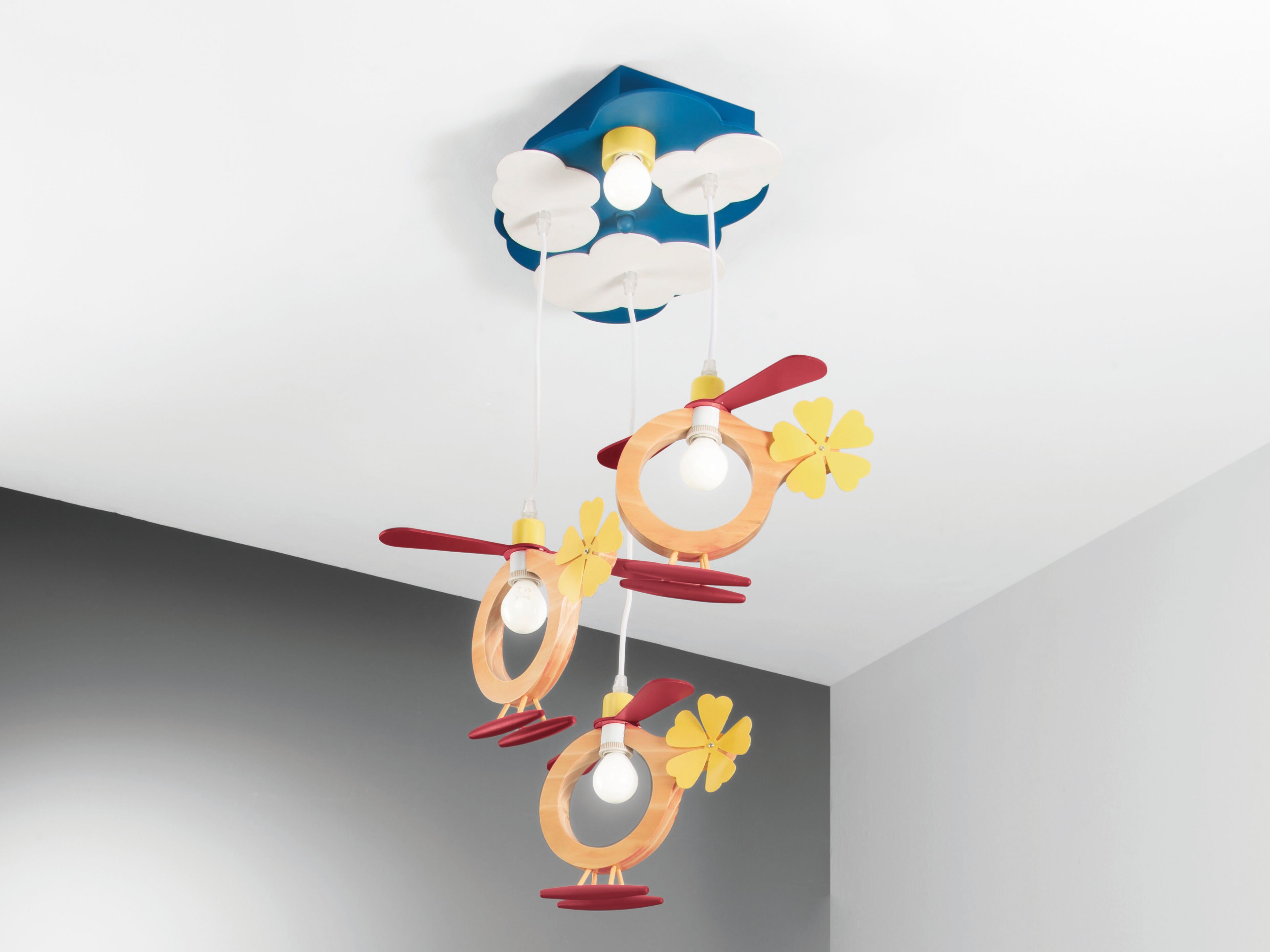 Деревянный подвесной светильник для детей Fan Europe Lighting окружающий свет дизайн ARCH-00136900 - Вид №1