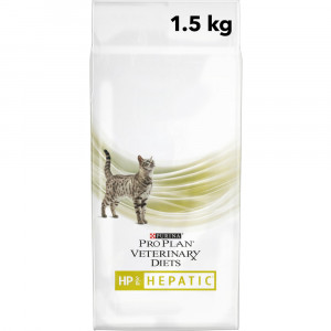 ПР0033157 Корм для кошек Veterinary Diets HP St/Ox для поддержания функции печени, сух. 1,5кг Pro Plan