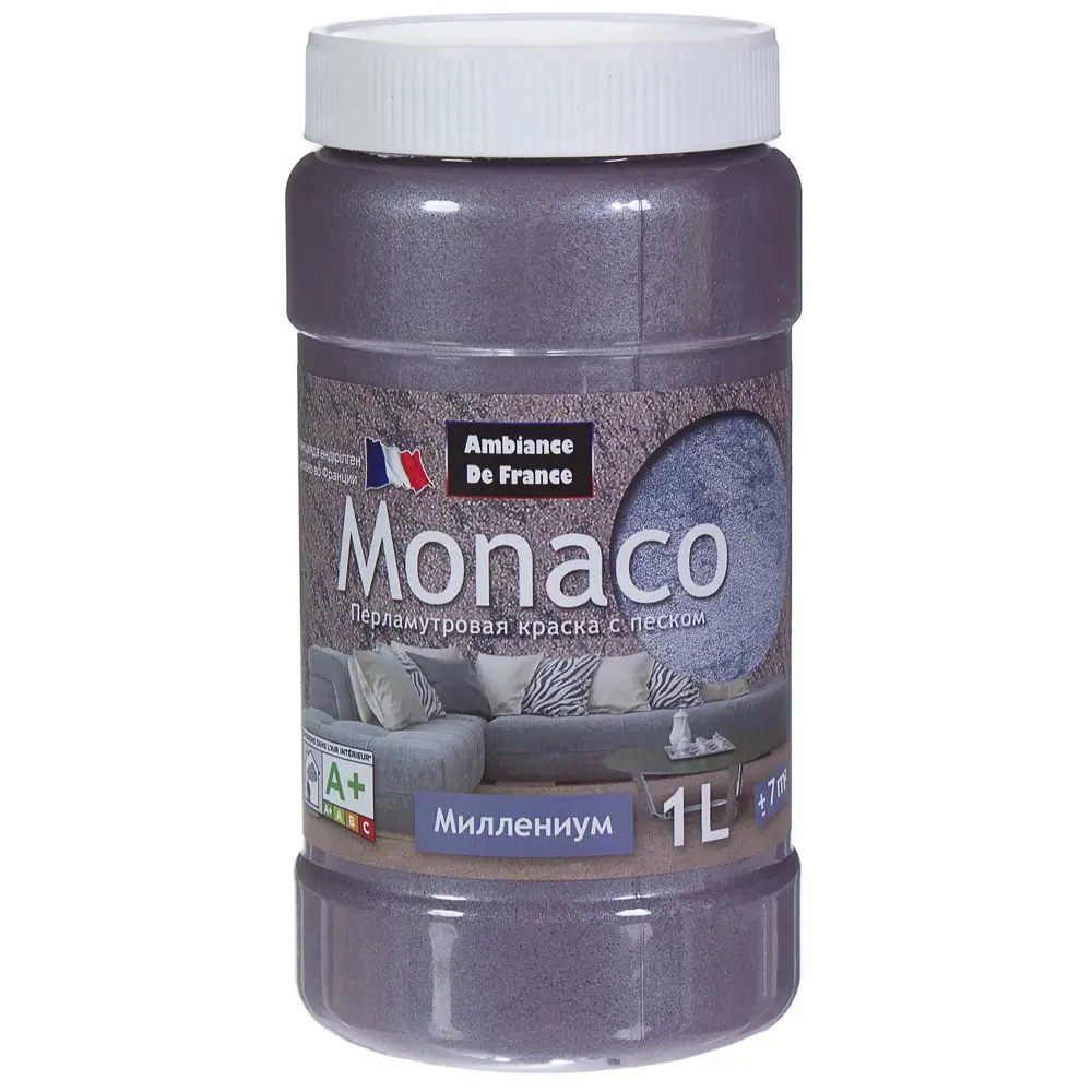 Краска перламутровая Monaco 1 л миллениум 81945364 STLM-2034272 AMBIANCE DE FRANCE 