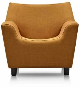 Herman Miller Клубное кресло из ткани с подлокотниками Swoop