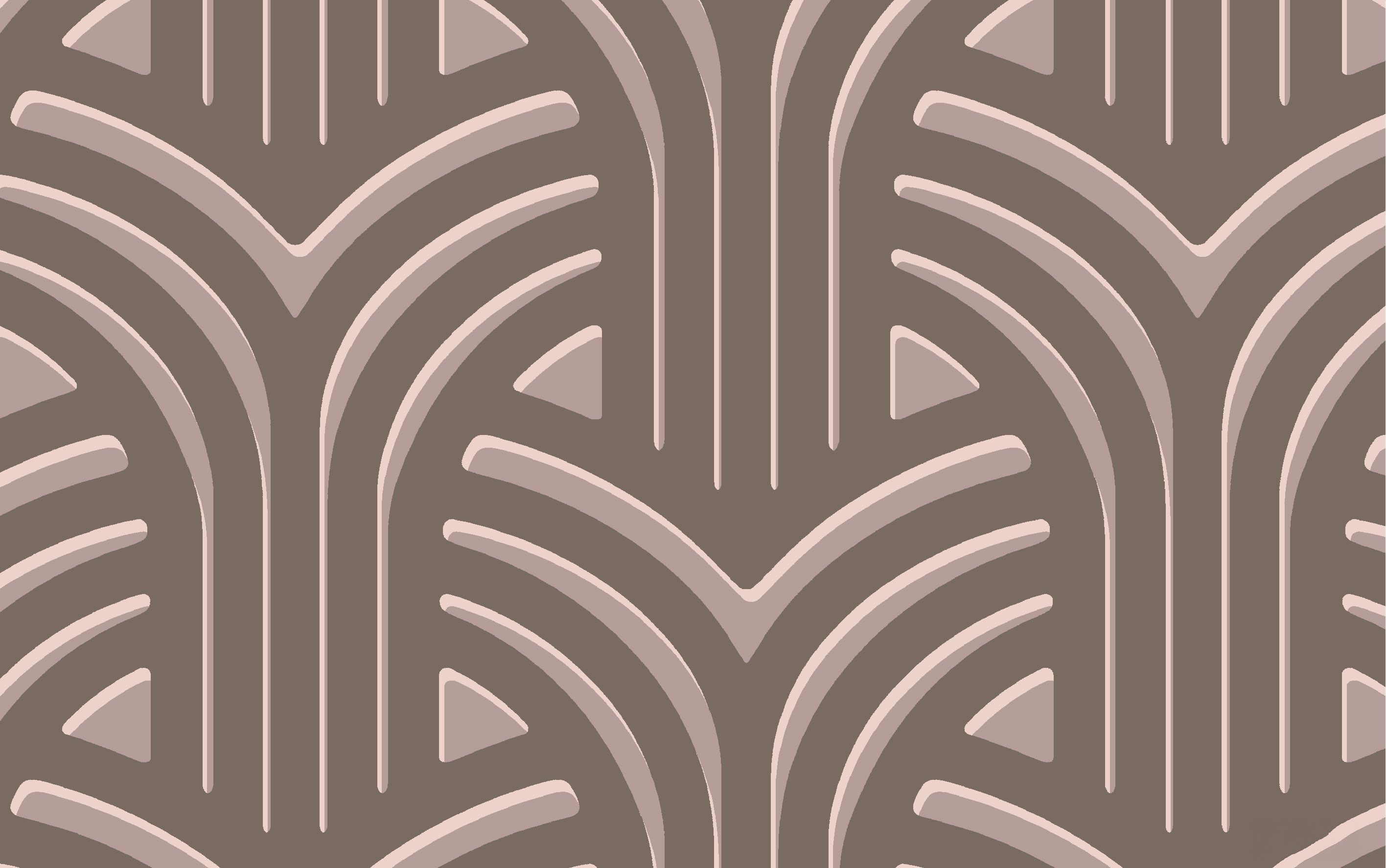 Виниловые обои с геометрическим рисунком Park Avenue BOND ARCH-00061947 - Вид №1