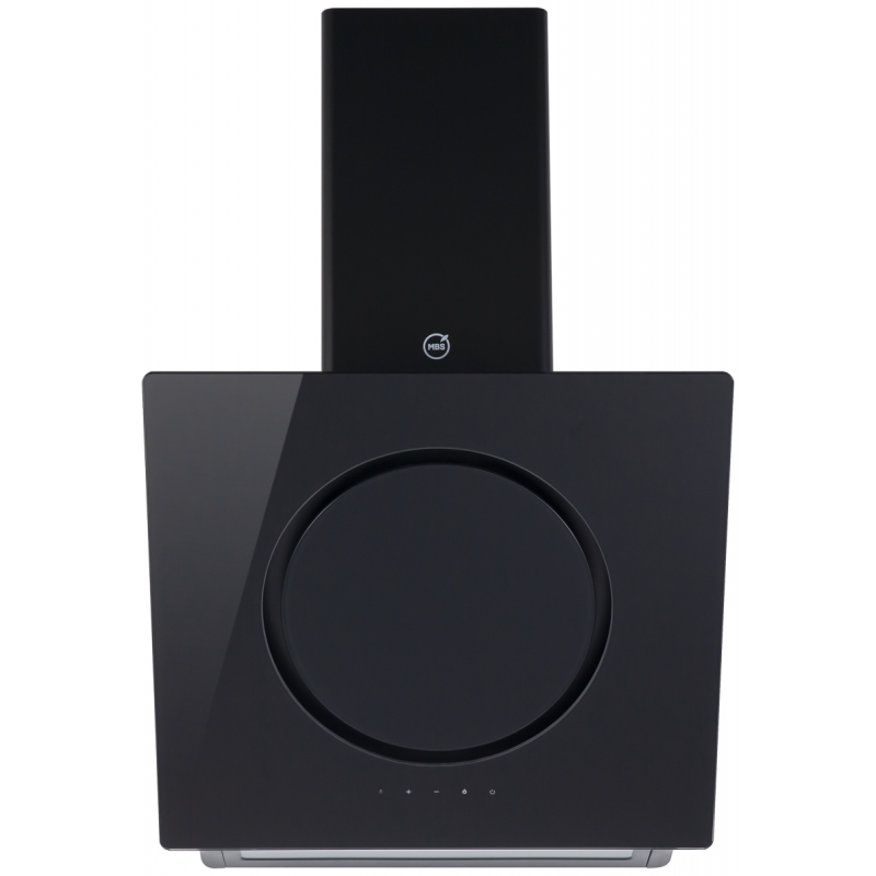 8130135 Вытяжка наклонная MBS TREVESIA 160 GLASS черный/черный STDN-0056131 - Вид №1