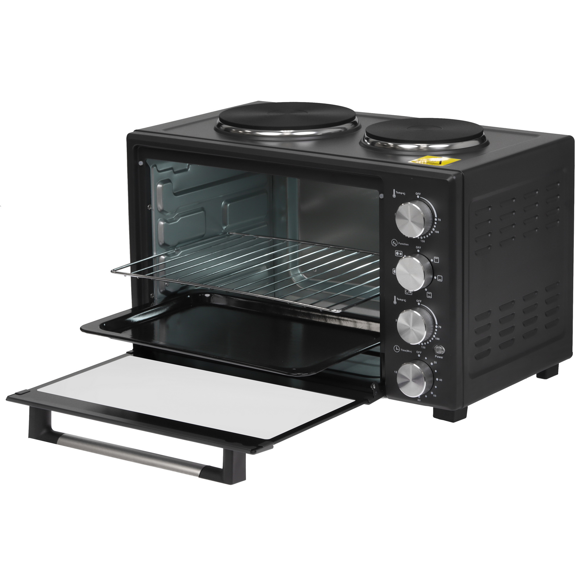 9080984 Мини-печь Kraft KFC-MOHP 380 HDGR серый STDN-0147628 - Вид №4