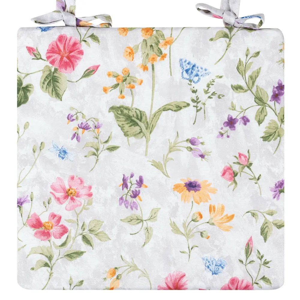 Подушка для стула Altali Фиорелла 40x2x40 см полиуретан/хлопок разноцветный STLM-2123758