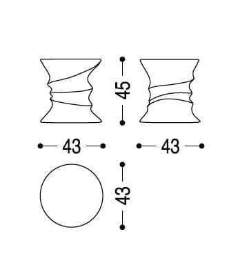 Кедровый стул Riva 1920 SQUEEZE ARCH-00140685 - Вид №2