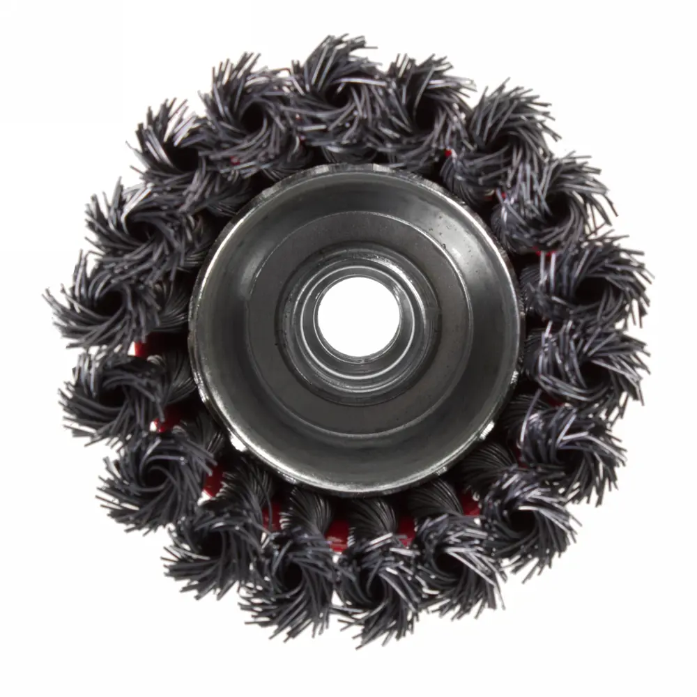 Щетка для УШМ из крученой проволоки Matrix 74624 75 мм STLM-2071396 - Вид №1