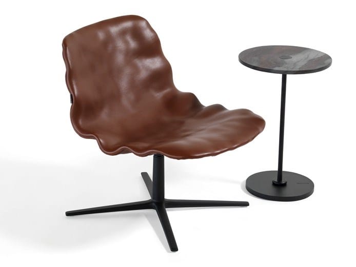 Кожаный спиц поворотный стул Bla Station Dent ARCH-00058274 - Вид №2