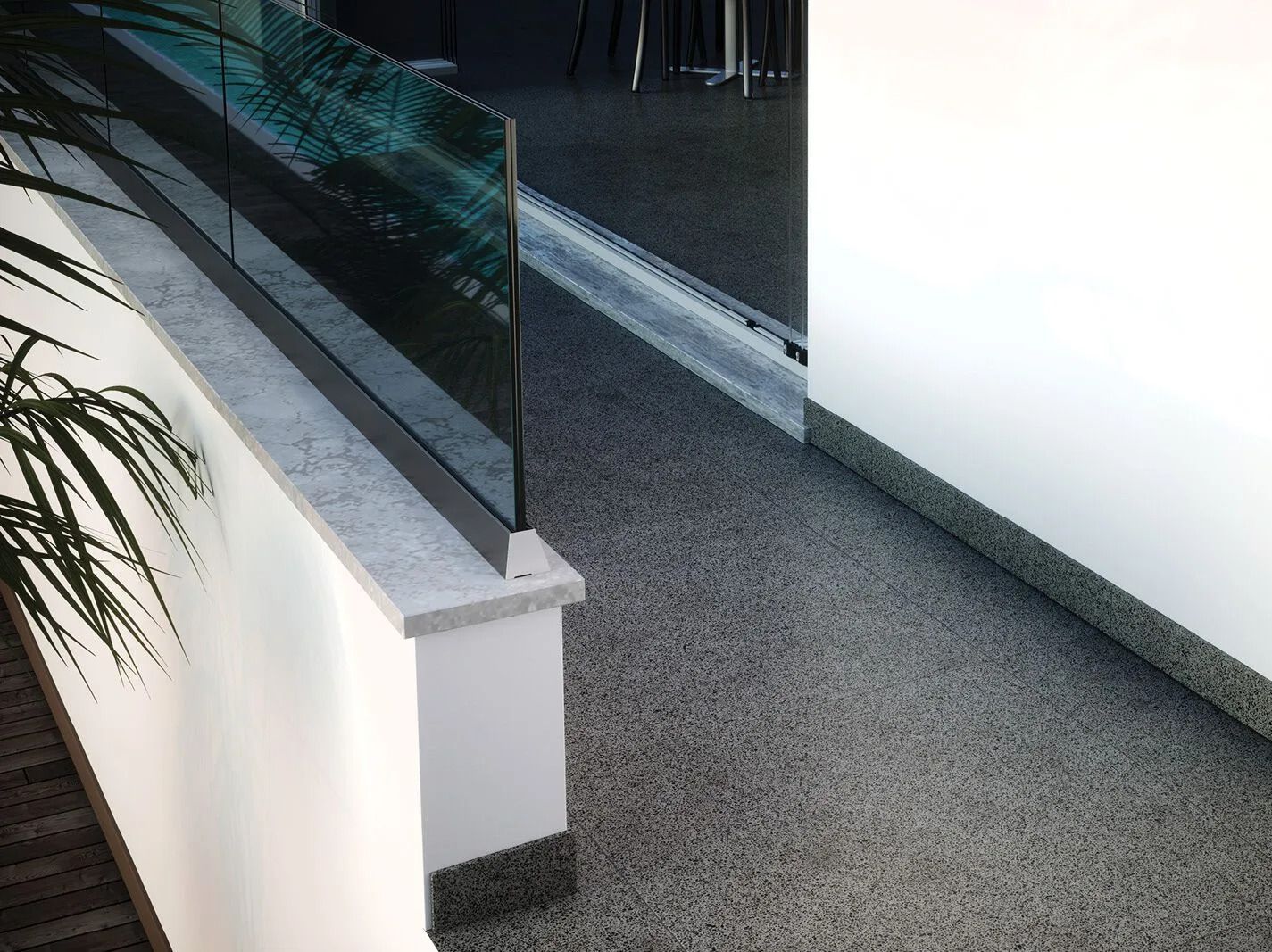 Стеклянные ограждения для стен FARAONE Нимфа ARCH-00065987 - Вид №1