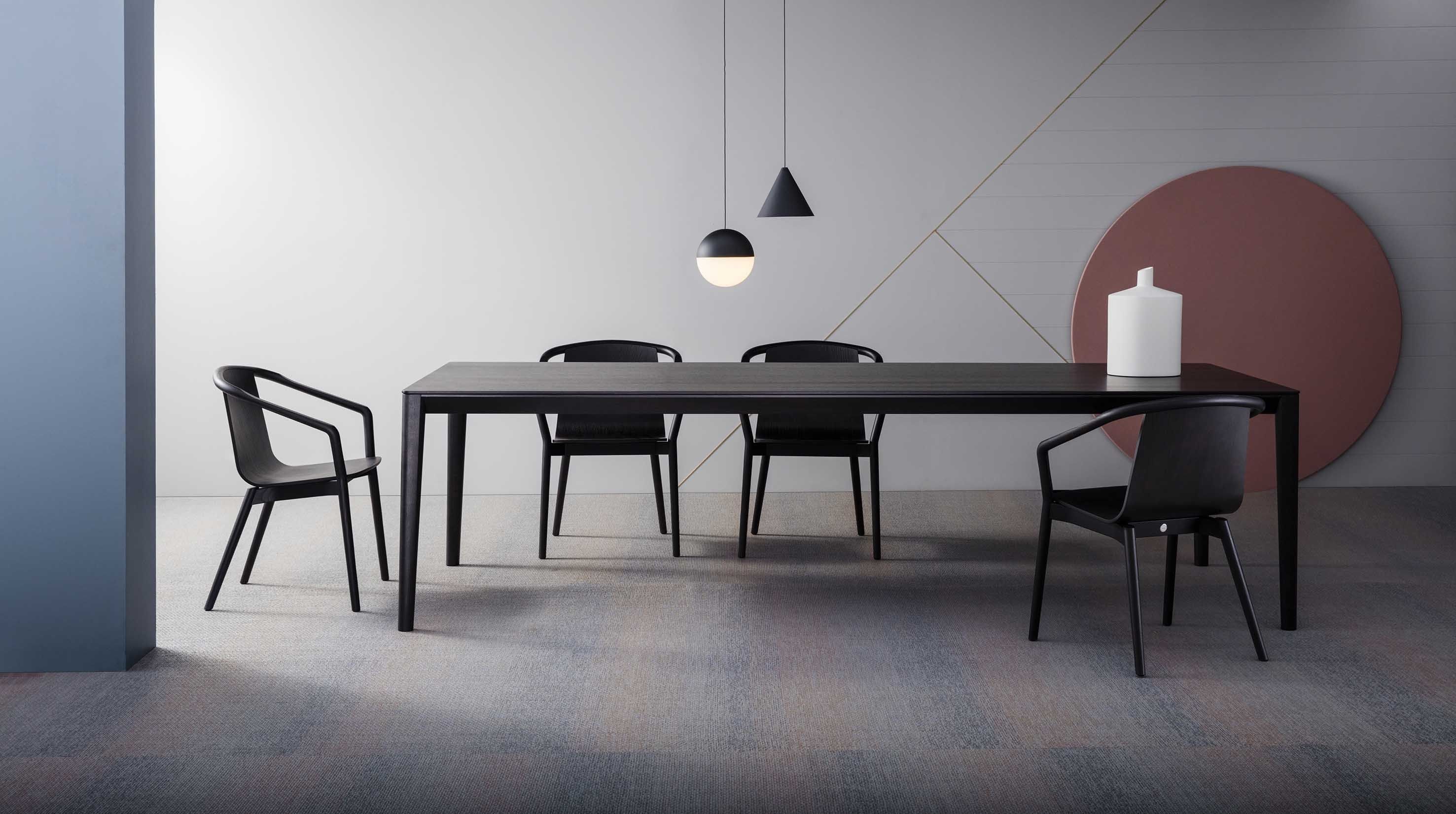 Прямоугольный стол из дерева и стекла SP01 Смит ARCH-00152326 - Вид №7