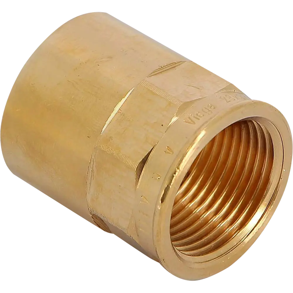 Муфта пайка Viega внутренняя резьба 28 ммx3/4" медь 104139 STLM-2096048 - Вид №1