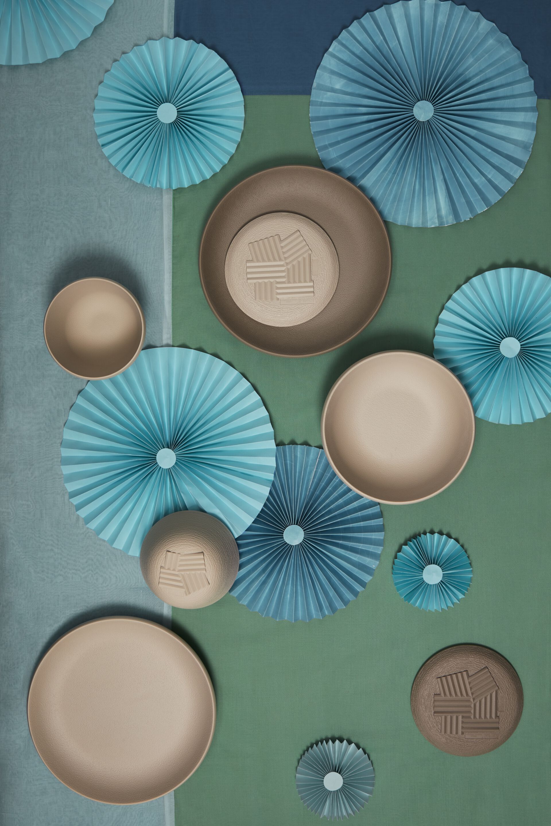 Набор десертных тарелок из меламина Kartell сюжет ARCH-00132979 - Вид №7