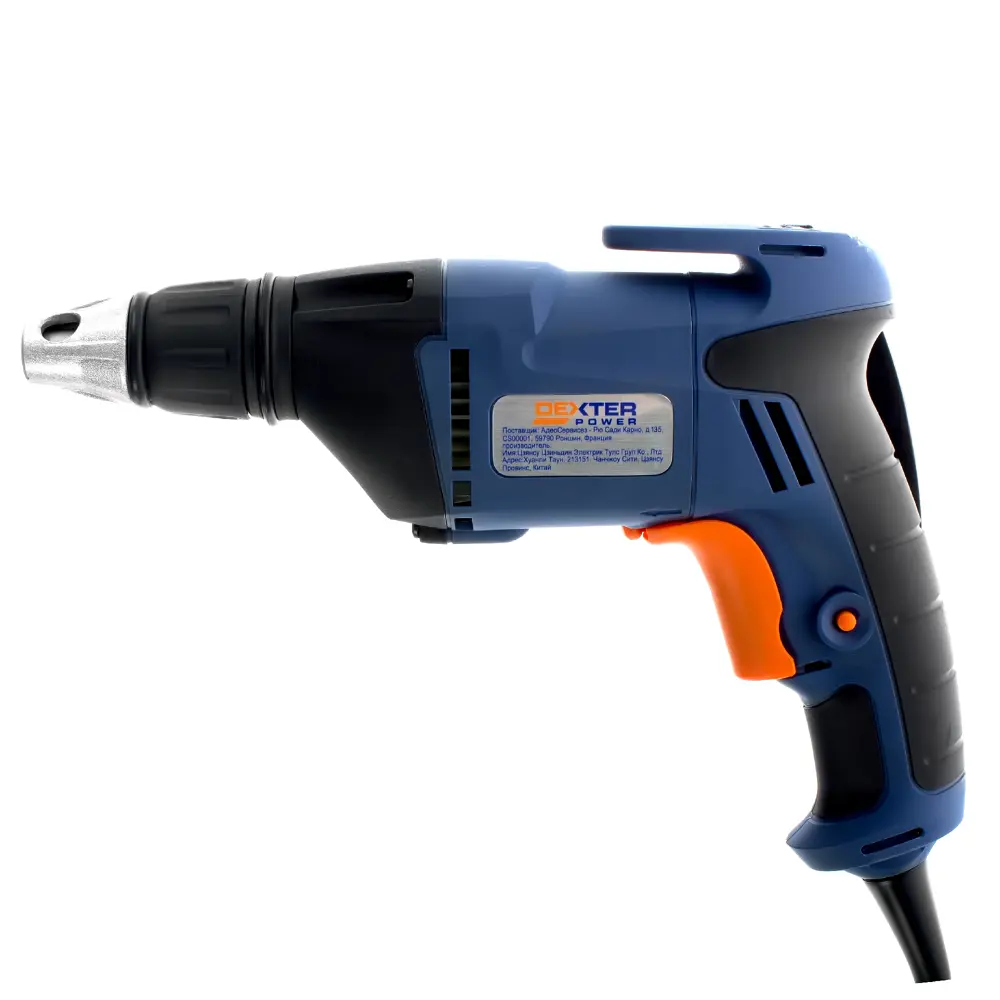 Дрель сетевая безударная Dexter, 520 Вт DEXTER POWER STLM-2101208 - Вид №1