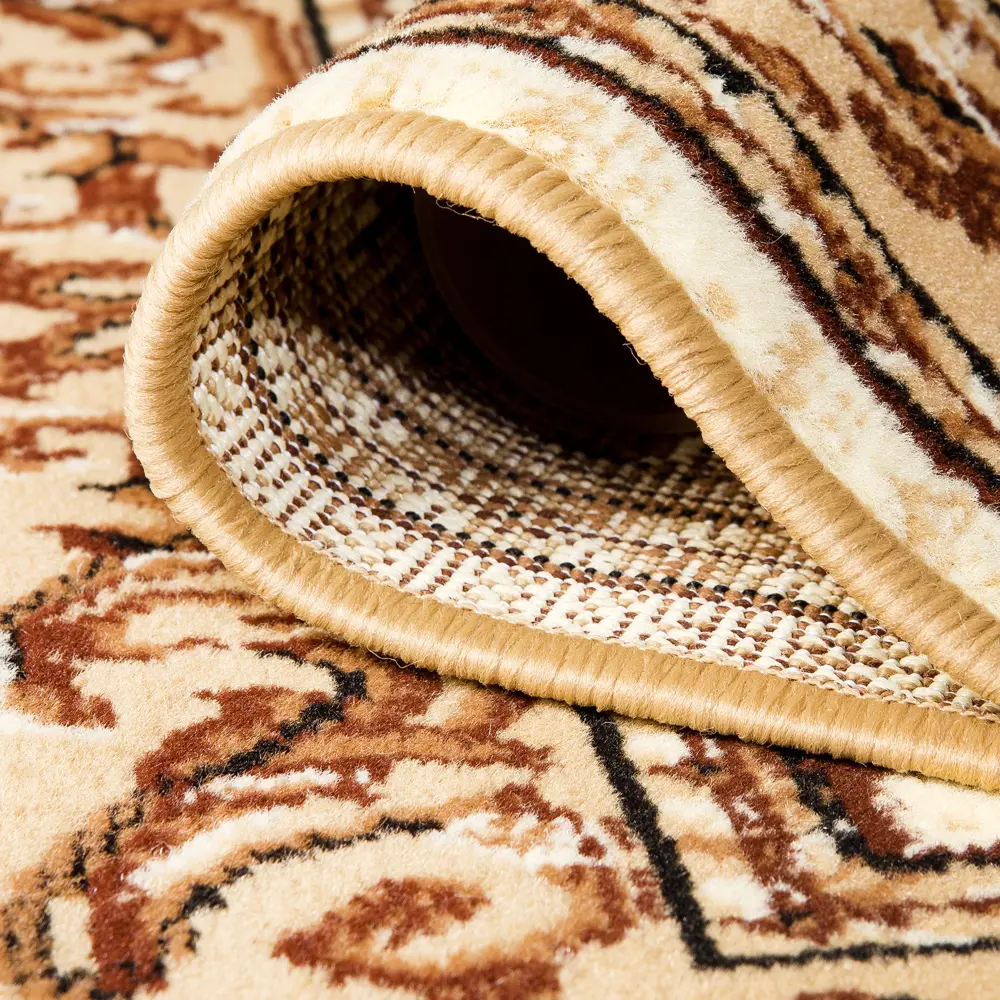 Ковер полипропилен Лагуна D533К 60x110 см цвет бежевый MERINOS STLM-2043866 - Вид №2