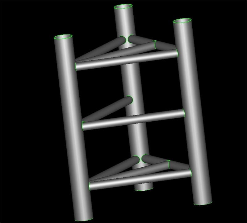 Металлическая крышка и ферменная конструкция CMM Struttura metallica tralicciata ARCH-00009827