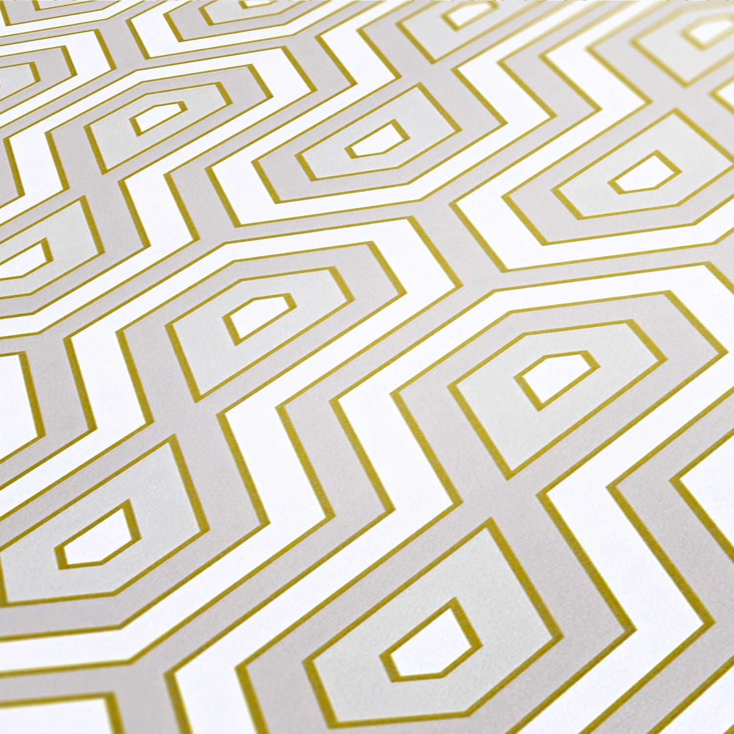 Нетканые моющиеся геометрические обои Architects Paper Jungle Chic ARCH-00113791 - Вид №8