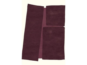 Ковер ручной работы из шерсти и бамбука