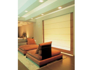 Моторизованный алюминиевый рельс для занавесок