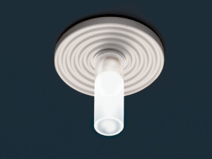 Потолочный светильник из боросиликатного стекла