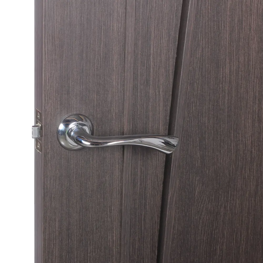 Ручки дверные на розетке EDS-V203 AGED, цвет серебро EDSON STLM-2178750 - Вид №5