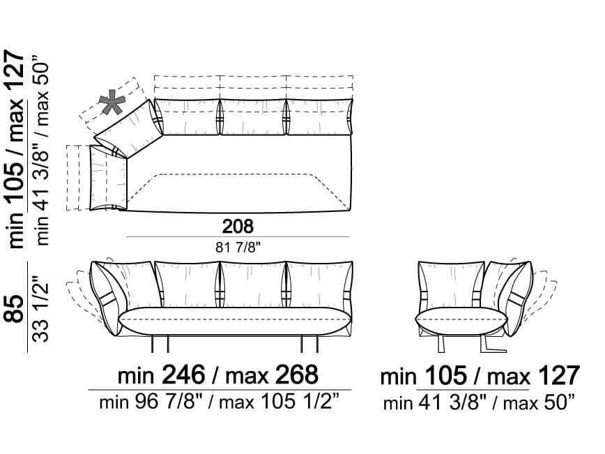 Модульный диван Arketipo Smooth Operator ARCH-00029693 - Вид №5