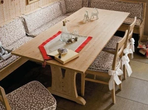 Callesella Arredamenti Прямоугольный деревянный кухонный стол Every day