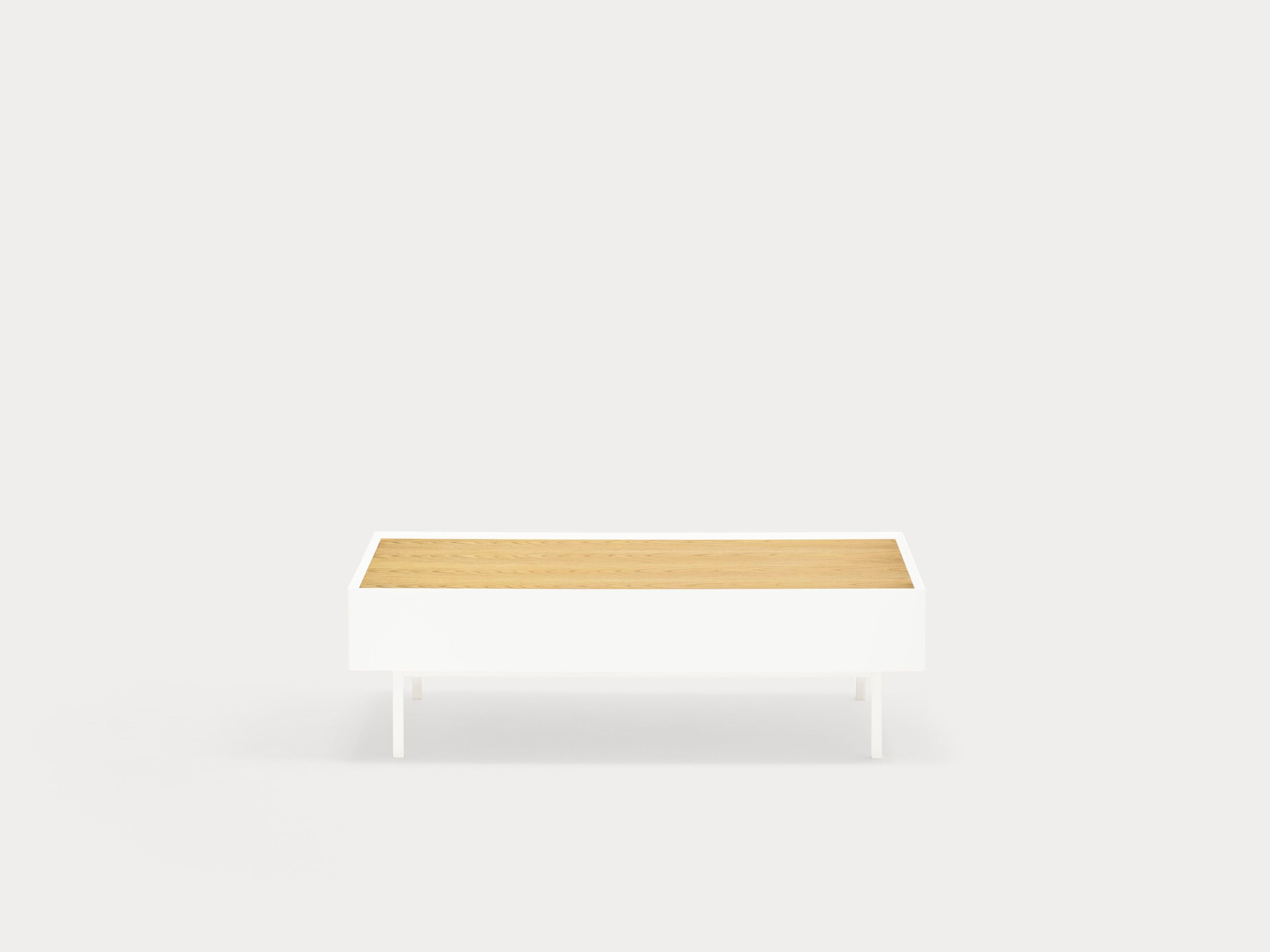 Низкий деревянный журнальный столик TEULAT Arista ARCH-00141627 - Вид №1