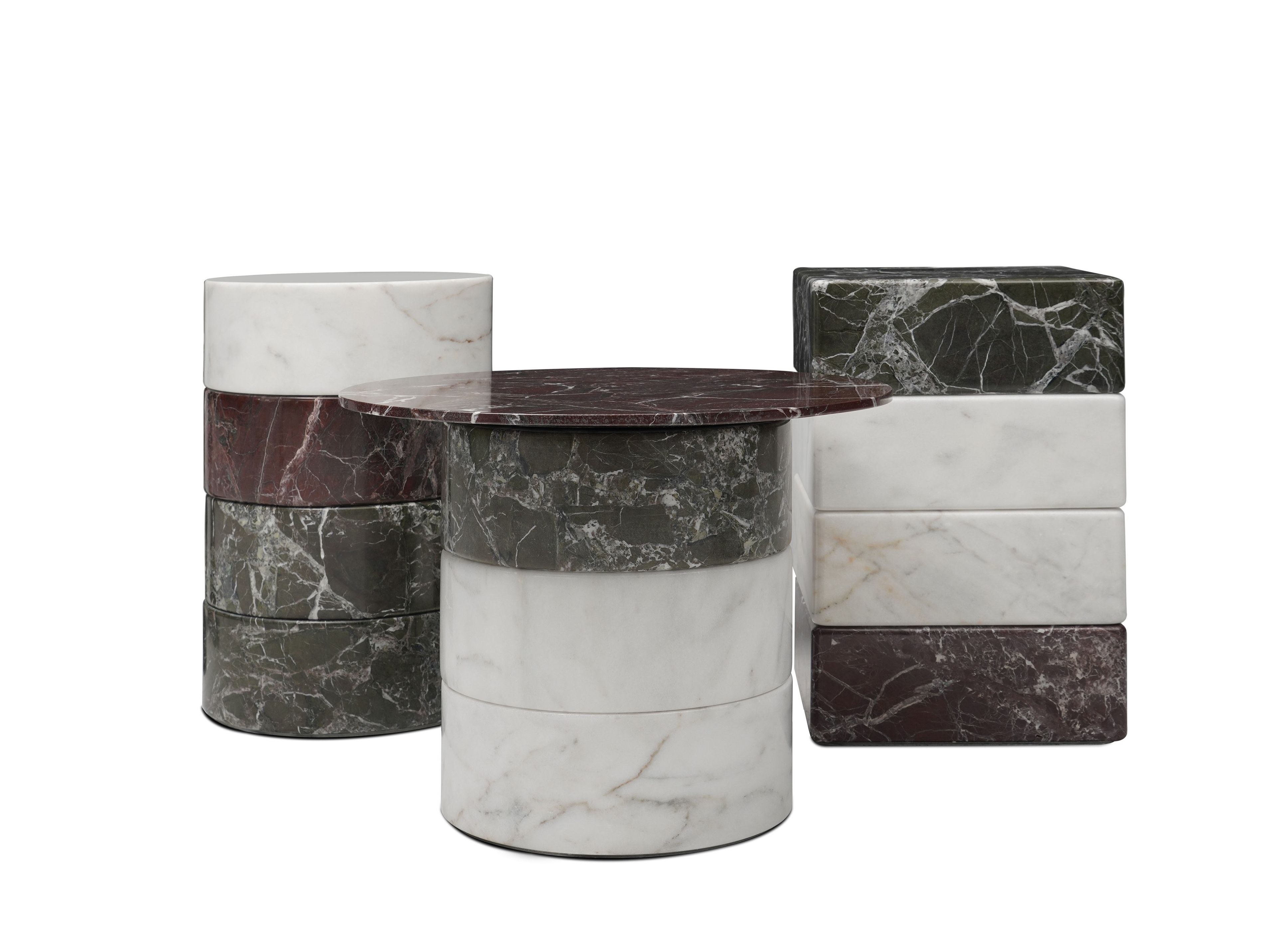 Мраморный журнальный столик Enne LUNA ARCH-00039682