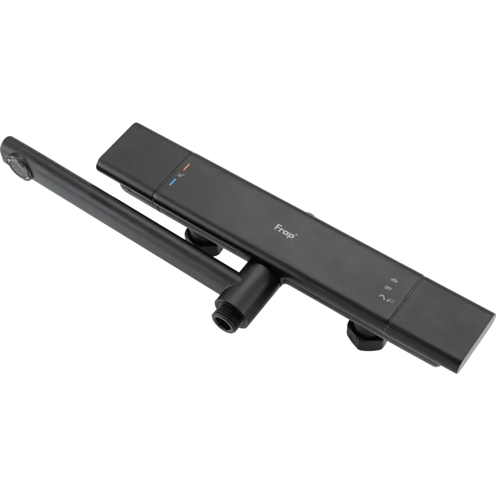 Душевая система FRAP Arne с термостатом - черный хром 89370460 STLM-1390681 - Вид №7