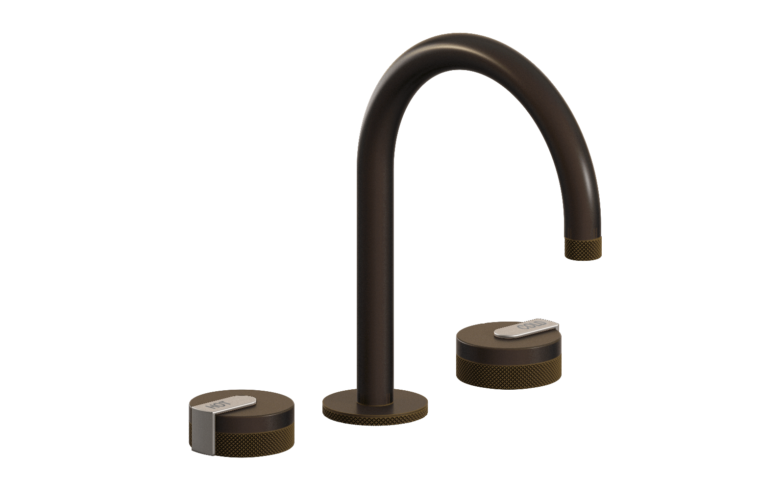 E-11512-R1OB-L1SN-OB Смеситель для умывальника на 3 отвертия GRAFF MOD+