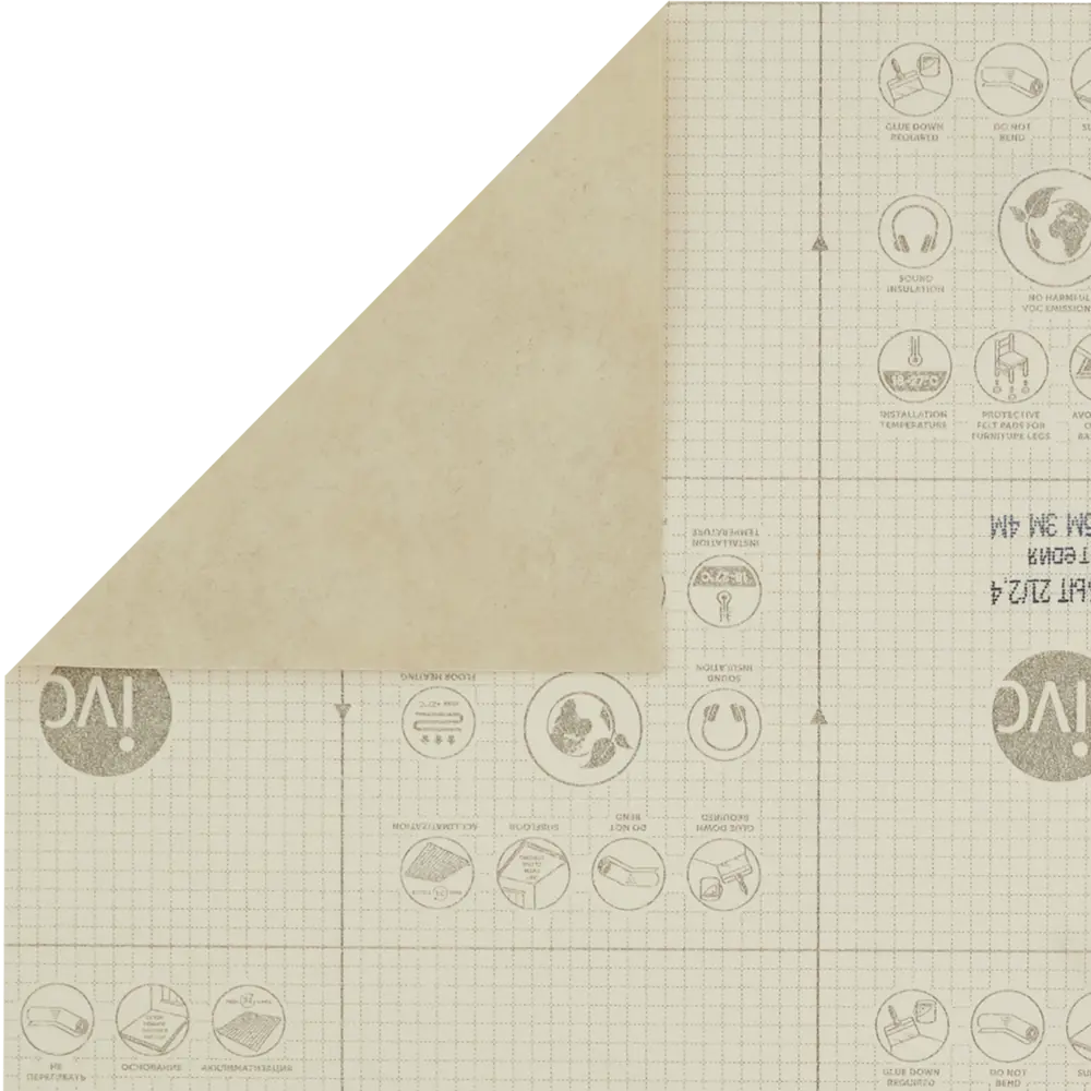 Линолеум Материя 21 класс толщина 2.4 мм 4 м IVC STLM-2088806 - Вид №4