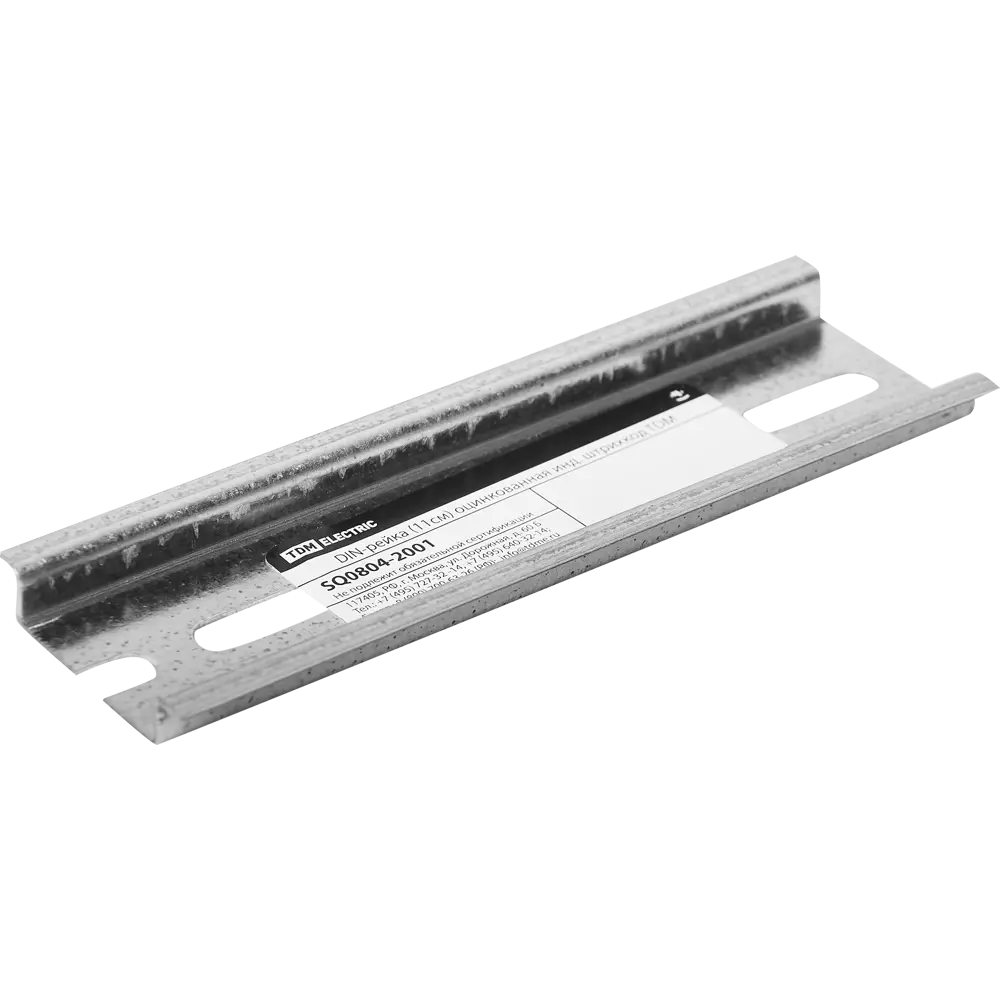 DIN-рейка TDM Electric 11 см для модульного оборудования 84399574 STLM-0049343