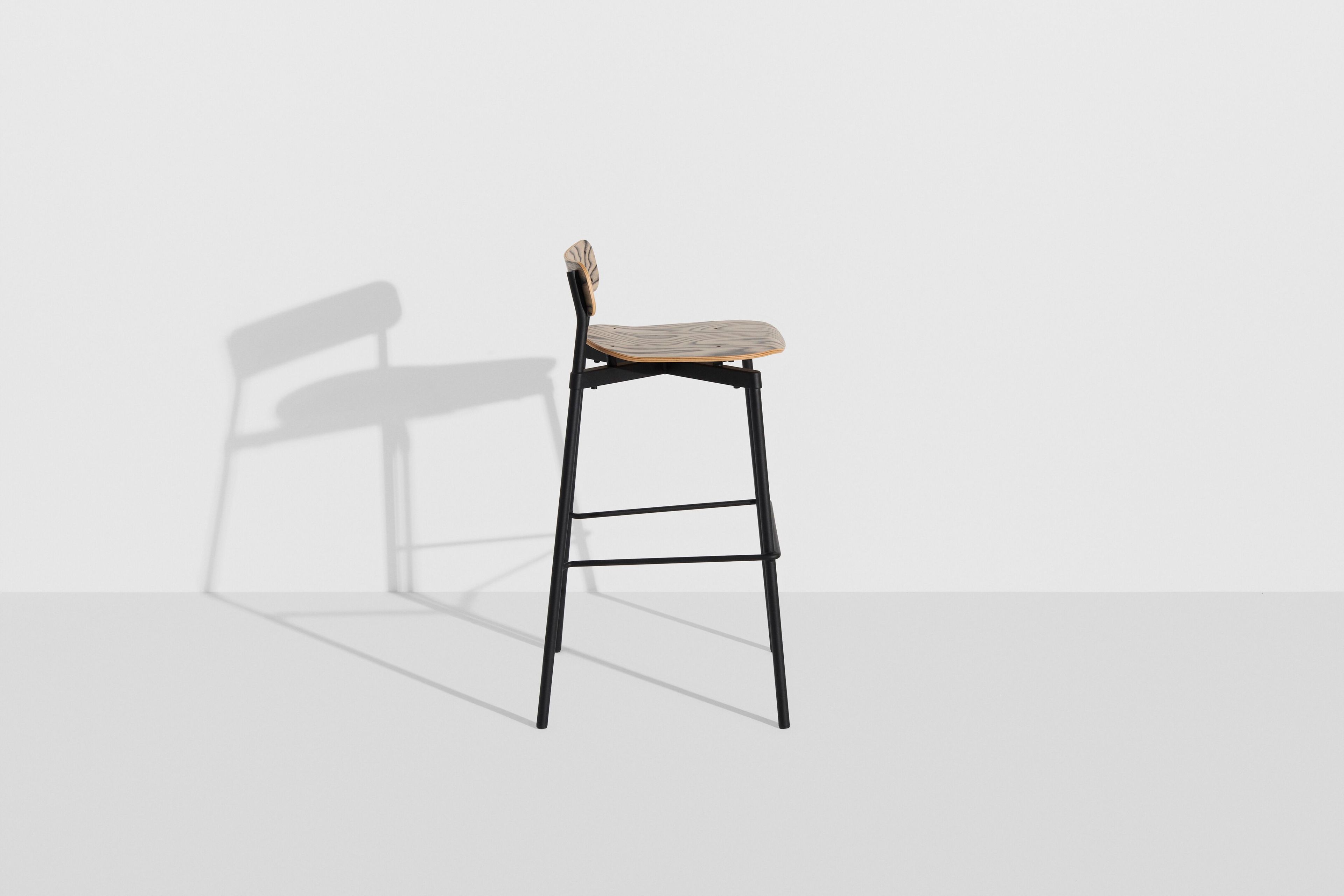 Высокий штабелируемый деревянный стул Alps с подставкой для ног Petite Friture Fromme ARCH-00136009 - Вид №2