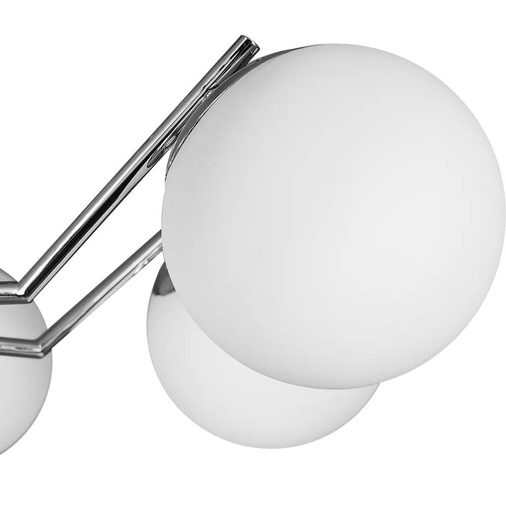 Люстра потолочная «Golfo» 5050-8 8 ламп 22 м² цвет серый SCHAFFNER STLM-2112626 - Вид №5