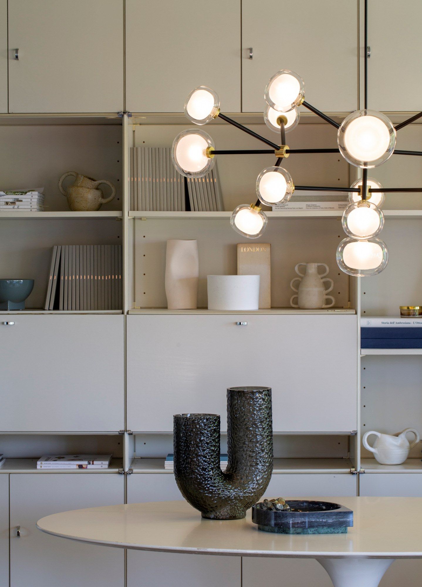 Подвесной светильник из металла и боросиликатного стекла Tooy Nabila ARCH-00039920 - Вид №7