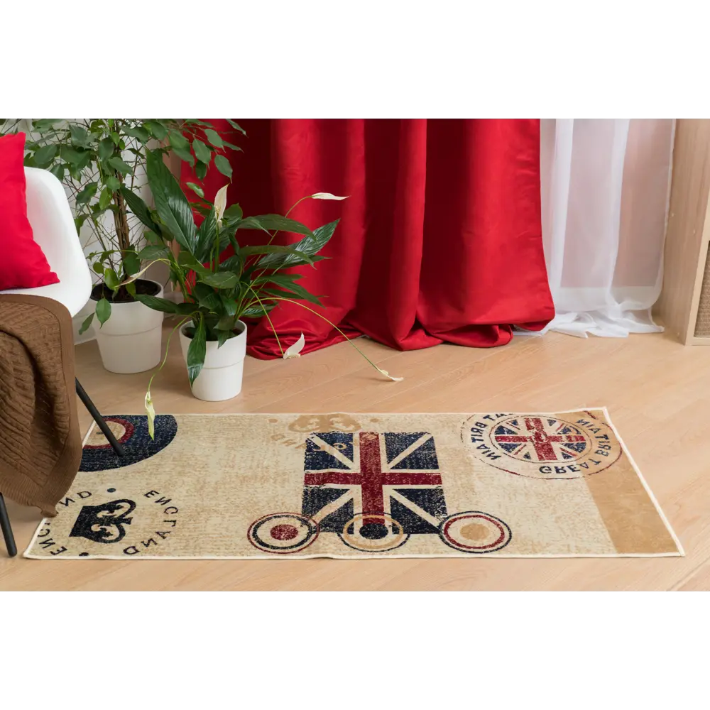 Ковёр Isphahan 77993I 0.65х1.35 м вискоза DEVOS-CABY STLM-2019683 - Вид №4