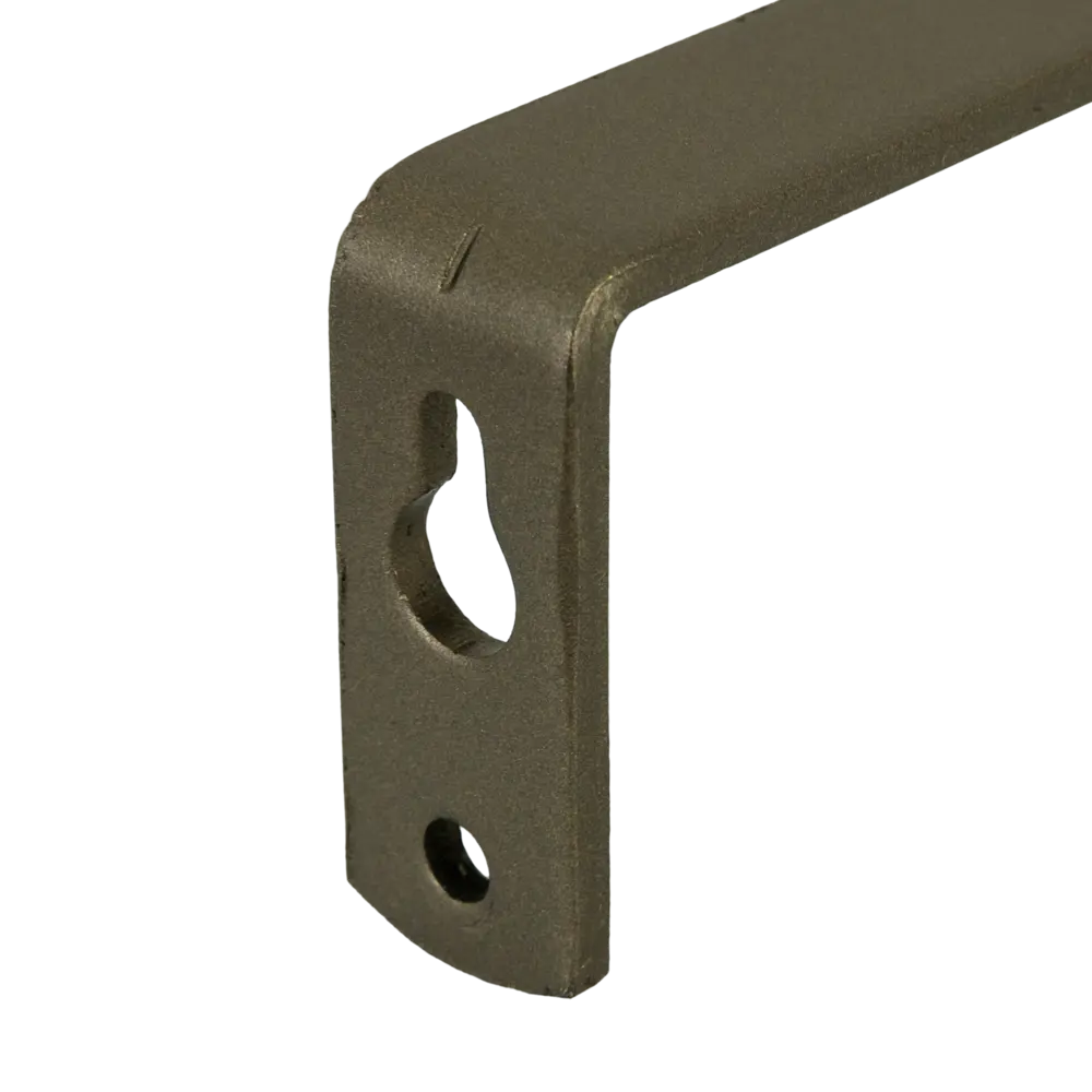 Держатель однорядный простой Orbis металл цвет графит 2 см STLM-2123103 - Вид №1