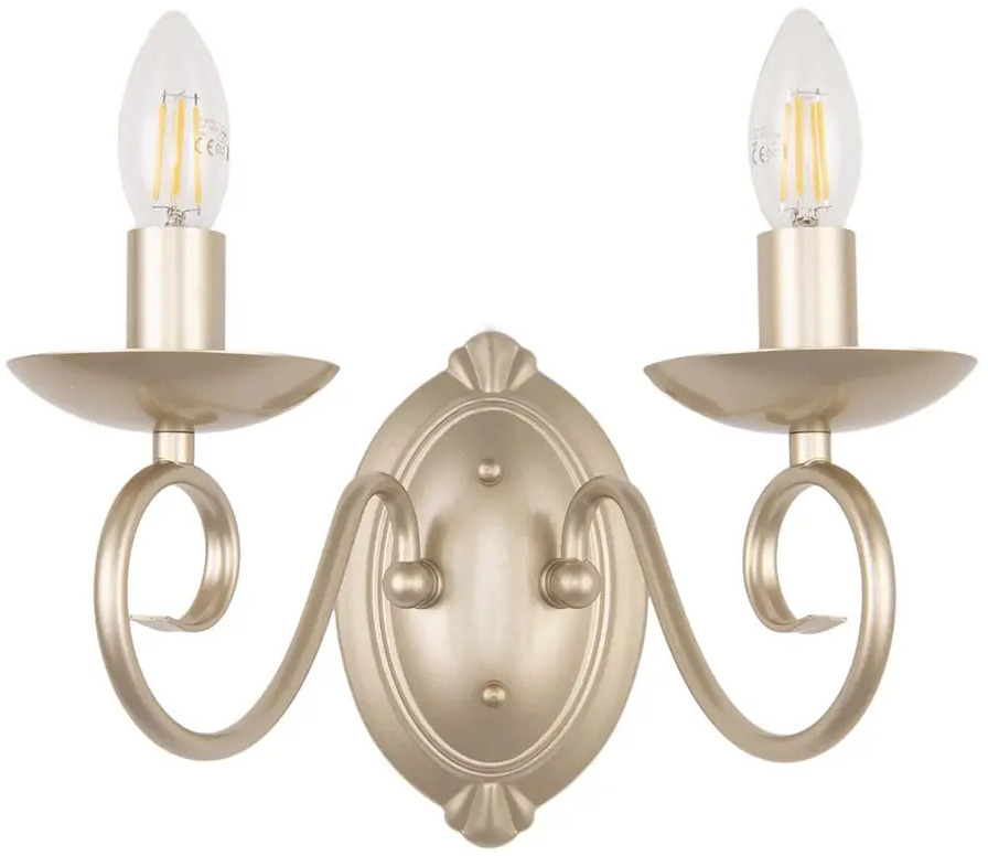 91563905 Настенный светильник Arte perfetto luce Тип в 3334.0630.2w.cg цвет золотистый STLM-0919546