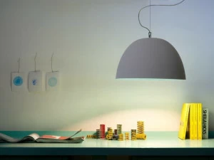 In-es.artdesign Подвесной светильник в краске с эффектом бетона Matt cemento