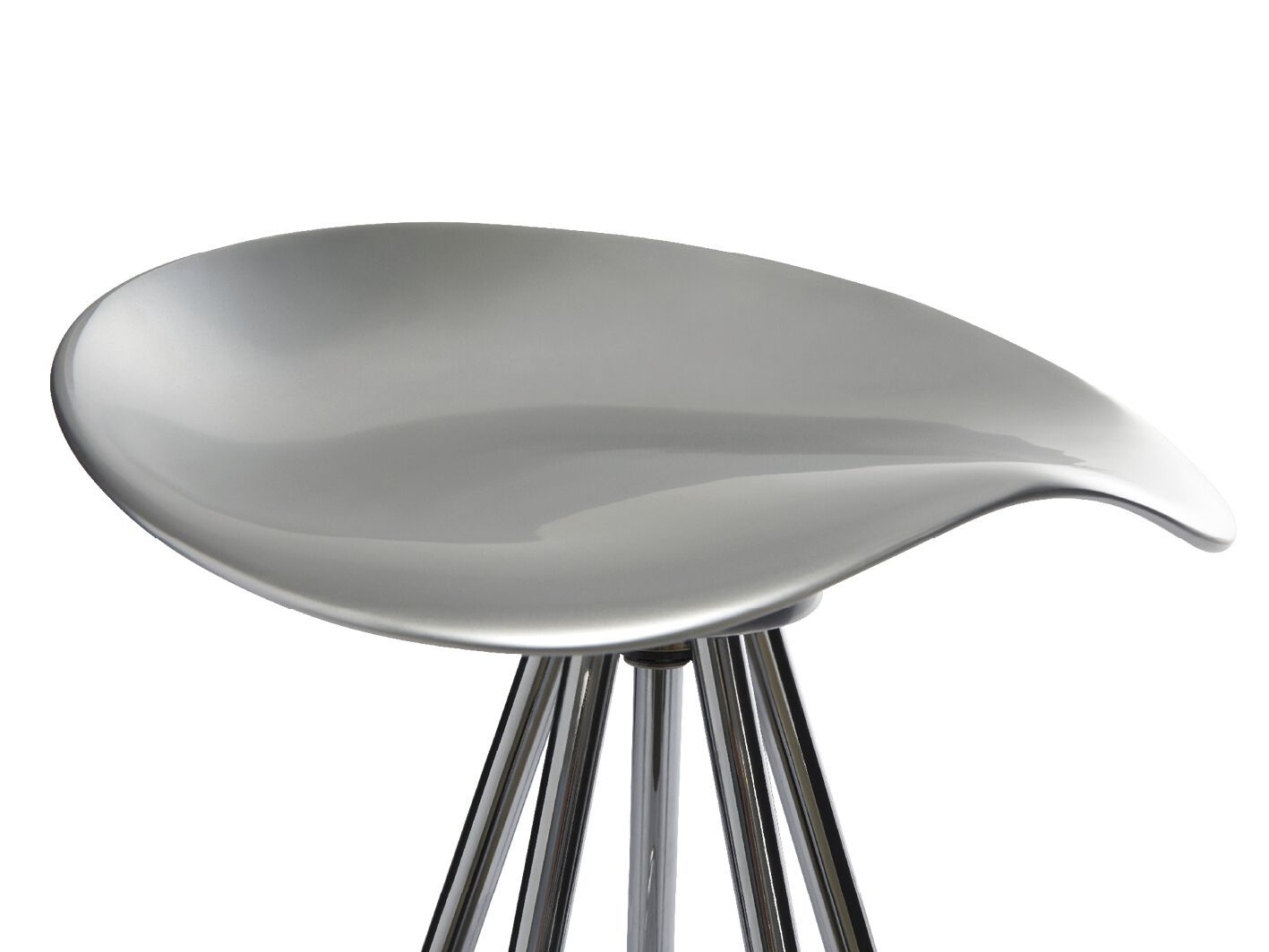 Алюминиевый низкий стул с колесами BD Barcelona JAMAICA ARCH-00022631 - Вид №2