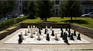 ENCHO ENCHEV - ETE Гигантская бетонная шахматная доска  162