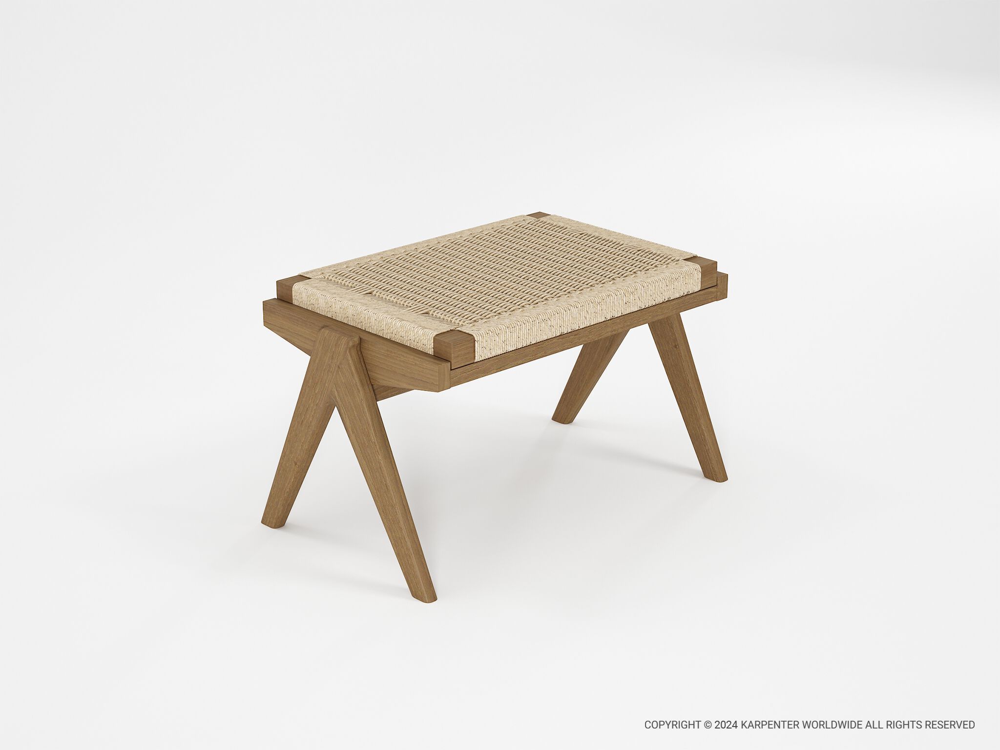 Подставка для ног из тикового дерева KARPENTER Tribute Outdoor ARCH-00021192 - Вид №2