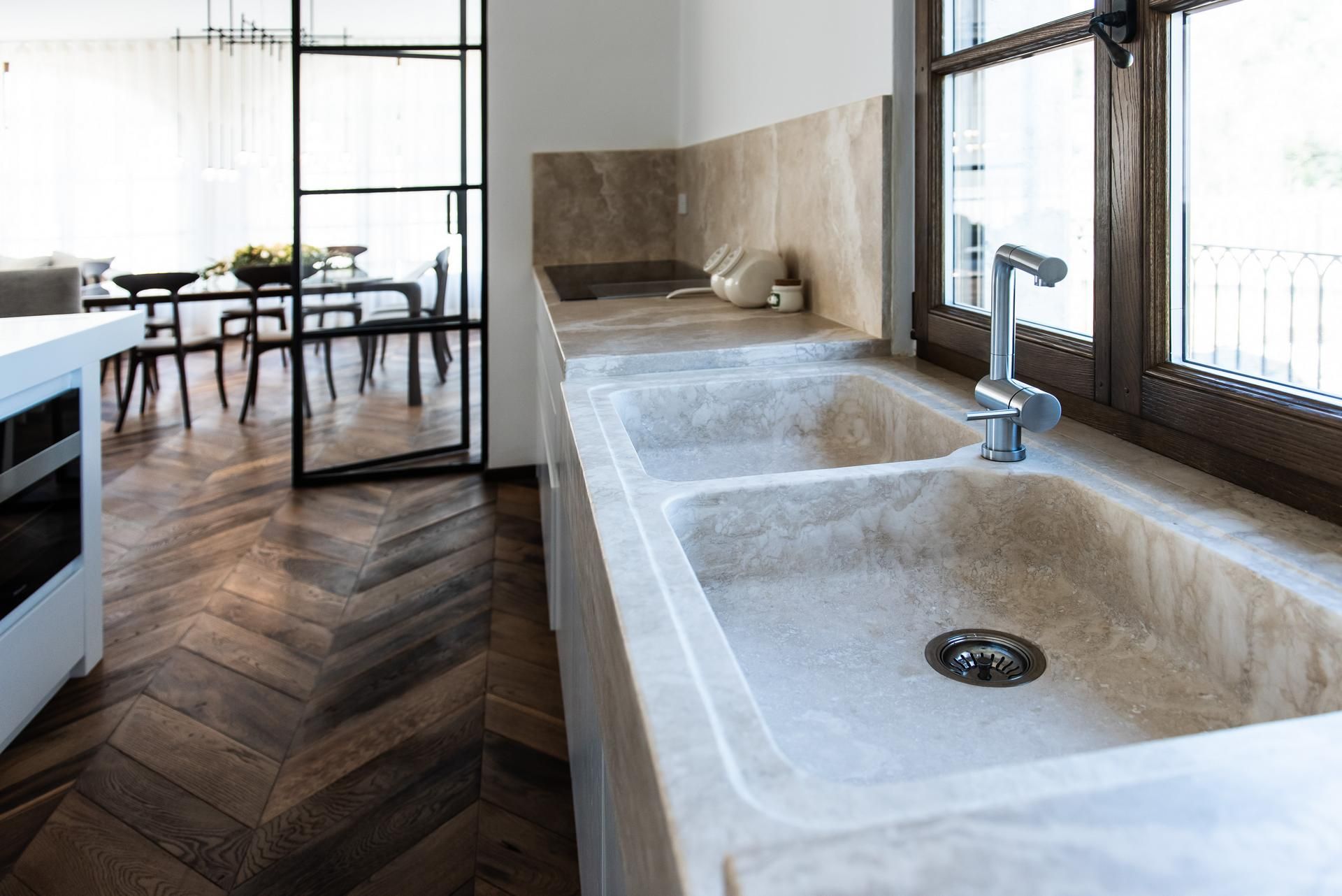 Кухня из массива дерева с островом на заказ GH LAZZERINI Cucina 16 ARCH-00143893 - Вид №7