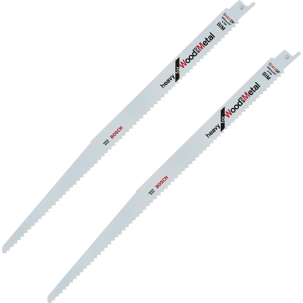 Пилка по дереву металлу и пластику 300 мм для Bosch S1411DF 2 шт BOSCH PROFESSIONAL STLM-2157403