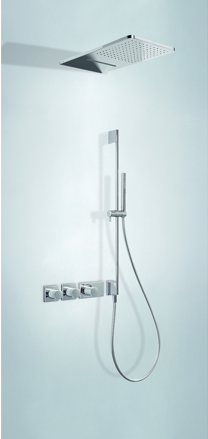 БЛОЧНАЯ СИСТЕМА блочная система 3-ходовой скрытый термостатический смеситель для душа в комплекте-20735309 TRES