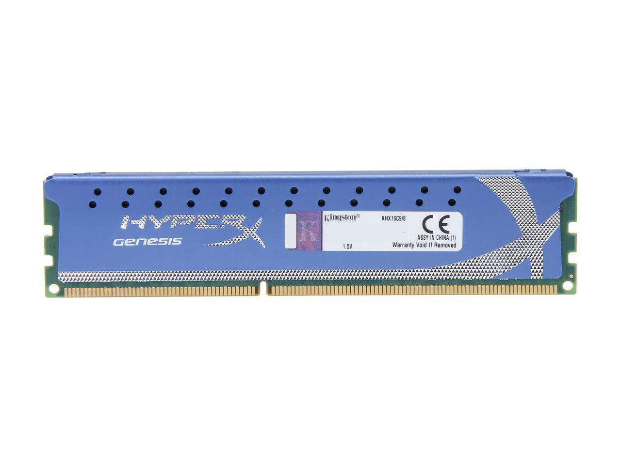 KHX16C9/8 dimm 8gb 1600mhz ddr3 non-ecc cl9 hyper x Kingston Santreyd  - Вид №1